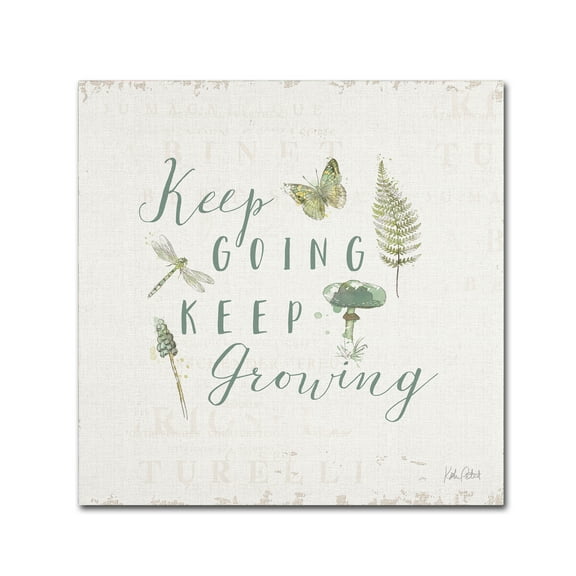 Trademark Fine Art 'In the Forest V' Canvas Art by Katie Pertiet