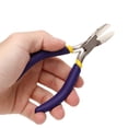 thumbnail image 1 of Duckbill , Rubber Grip High Hardness Nylon Jaws Flat Nose  Double Spring Structure  For Straightening Wires, 1 of 8