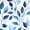 Color 2, variant on Peel and Stick Wallpaper Blue Watercolor Leaf Soft Botanical Foliage Wall Mural 23.6in x 9.8ft Self Adhesive Removable Wall Paper Renter Friendly Wallpaper for Nursery Bedroom Cabinets