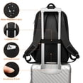 thumbnail image 4 of Mochila para portátil kadilong de 17.3 pulgadas con enfriador aislante, color negro, 4 of 7