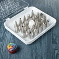 thumbnail image 5 of Mrs. Anderson’s Baking Pastry Cookie Cake Decorating Tips 18/8 Stainless Steel, 29-Piece Set, 5 of 9