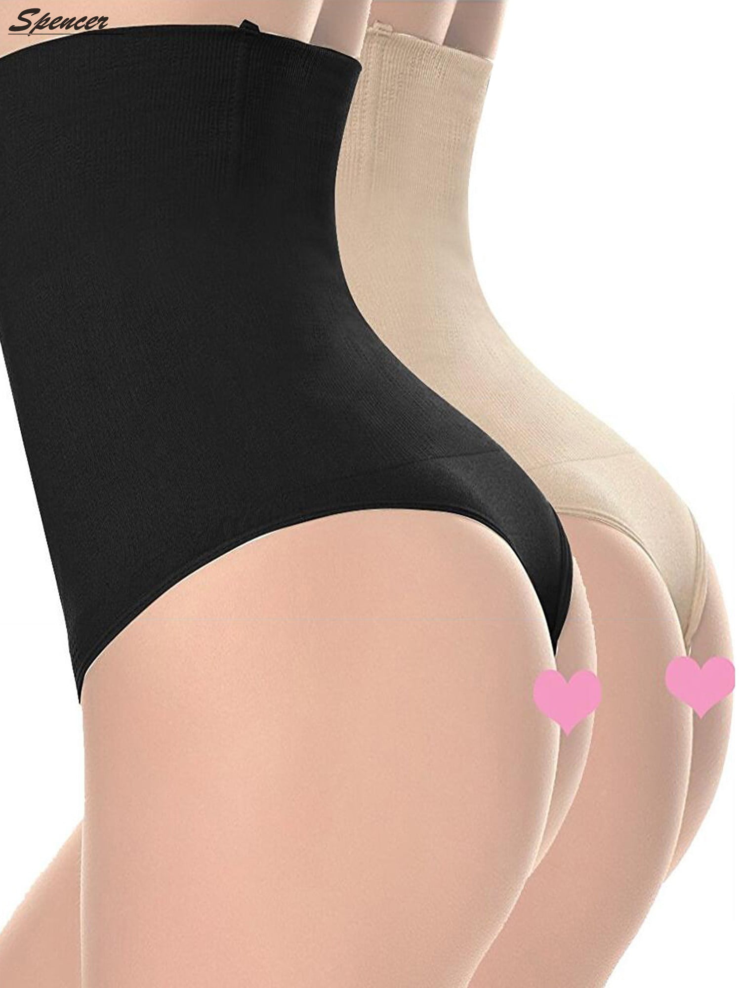Werena Tummy Control Thong Shapewear for Women Seamless Shaping Thong Panties Body Shaper Underwear 