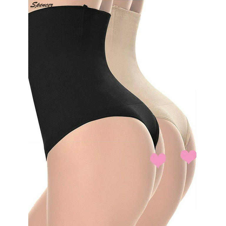 Women High Waist Trainer Tummy Slimming Control Waist Cincher Body Shaper  Thong G String Butt Lifter Seamless Panties From Asshown, $9.53