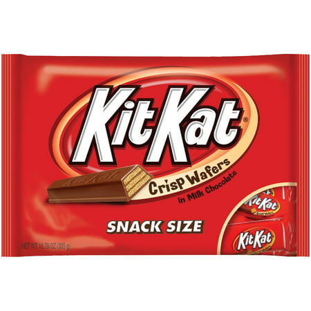 Kit Kat Milk Chocolate Snack Size Wafer Candy Bars - 10.78oz