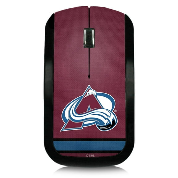 Colorado Avalanche Stripe Wireless Mouse