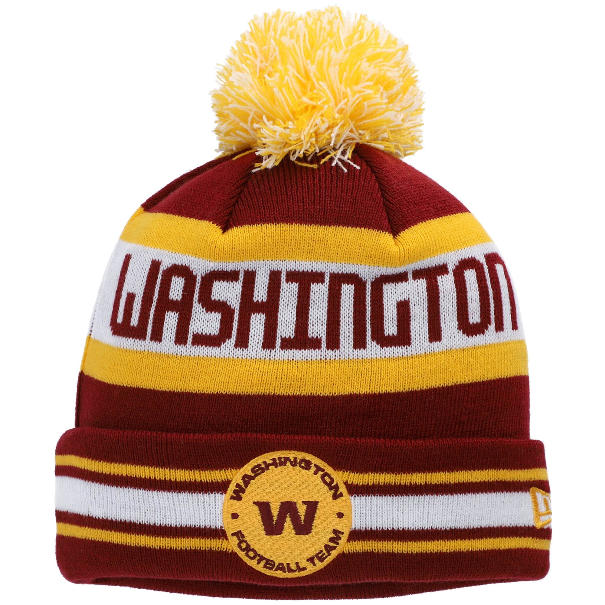 Jake Striped Cuffed Knit Hat 