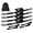 Black, variant on 12Ft Auto Retracting Ratchet Straps Set Of 4 1500LBS Capacity Polyester Webbing For Motorcycle Equipment Transport