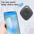 thumbnail image 5 of Bluetooth 4.0 GPS Tracker | Portable Smart Key & Pet Locator | Anti-Loss Device for Wallet, Bag, Keys | Two-Way Finder | Low Power | 4.4x3.85x1.2cm | White/Black/Green | 1 Pack, 5 of 5