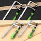thumbnail image 3 of Scienceny Abrazaderas de riel de sierra de pista con mango de tornillo de ajuste rápido, abrazaderas de riel para carpintería, 2 piezas Herramientas manuales y eléctricas, 3 of 6