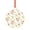 Round Shape, variant on Junzan Floral Pattern Christmas Ornaments,1 PCS Christmas Décor Acrylic Pendant Xmas Tree Decor for Hanging on Tree and Party Favors,3"-Round Shape