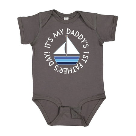 

Inktastic First Fathers Day Baby Outfit Gift Baby Boy or Baby Girl Bodysuit