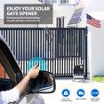 TOPENS DKC500S Solar Sliding Gate Opener Chain Drive Automatic Gate