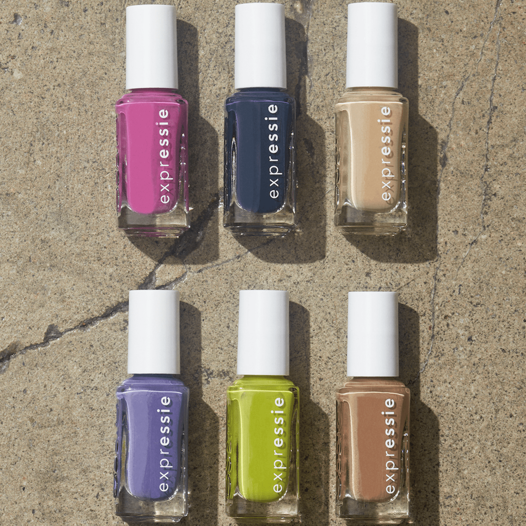 (2 pack) essie Expressie Nail Polish, Main Character Moment, Green, 0.33 fl oz Bottle