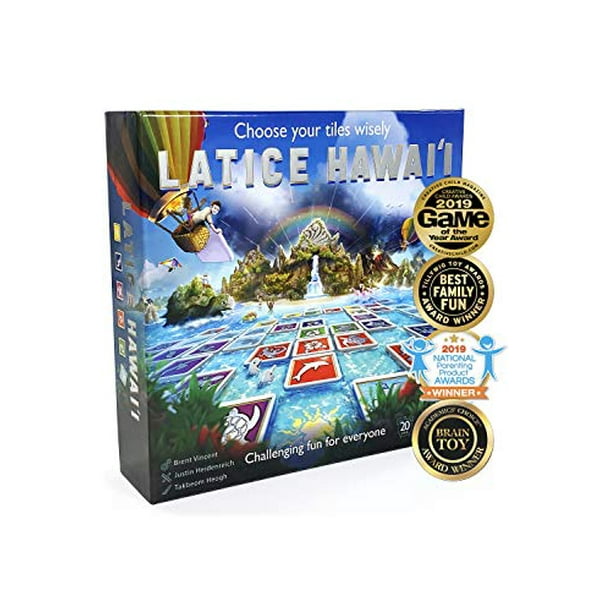 NEW Latice Hawaii Strategy Board Game - 2019 Multi-Award-Winning Fun Family  Game
