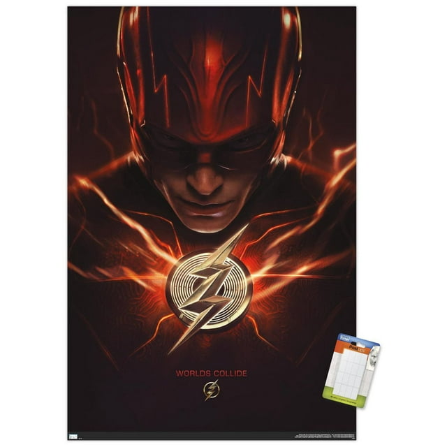 DC Comics Movie The Flash - The Flash One Sheet Wall Poster, 22.375" x 34"