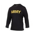 thumbnail image 2 of Rothco 56020 Long Sleeve Army PT Shirt, 2 of 2