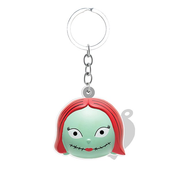 LLavero de resina de Disney Jack Skellington y Sally 2D, llavero Vintage de esqueleto humano, Stranger Things, para travesuras MK486 qiuyongming unisex