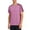 #Pink, variant on DPTALR Men's Casual Fashion Color Blocked Round Neck Short Sleeve Running Sports T-shirt,Dark Blue, XXL