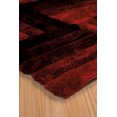 thumbnail image 3 of United Weavers Veria Doux Shag Geometric Area Rug, Red, 5'3" X 7'2", 3 of 5