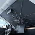 thumbnail image 5 of Car Sunshade Umbrella Front Windshield Portable Allseason Protection Opening Thermal Insulation Umbrella Sunshade Panel Telescopic Bent Rod For Use In Vehicles, 5 of 5