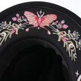 thumbnail image 5 of Hsqqdc Digital Printed Wide Brim Fedora Hat, Unisex Classic Jazz Panama Hat for Church Party, 5 of 7