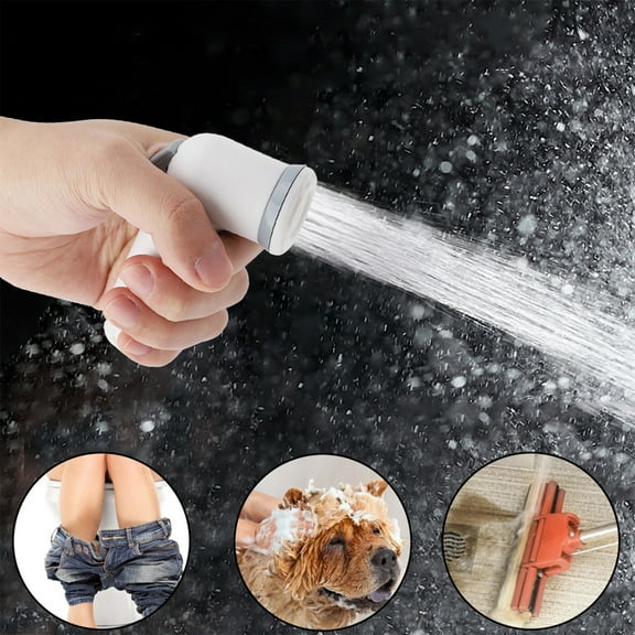White Black Bidet Spray Head Handheld Toilet Bidet Head Car Cleaning Spray Head