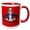 Red/White, variant on 3drose, Beware of the Wrath of a Patient Man Uncle Sam on Red, 11oz Magic Transforming Mug