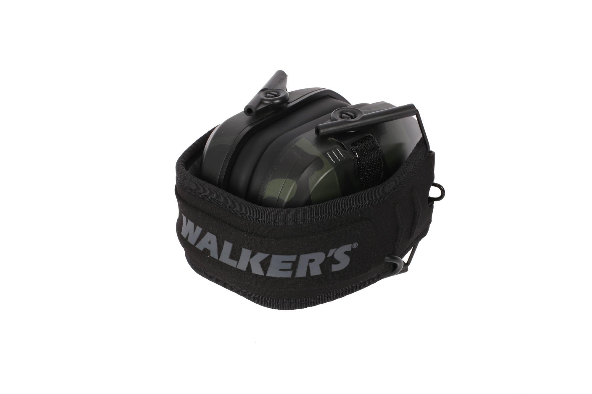 Walkers Razor Slim Electronic Muff (MultiCam Camo Gray) Bundle