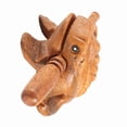 thumbnail image 1 of Thailand Traditional Lucky Frogwooden Instrument  for Home and Office Decoration Craft Wooden Croaking Ranas Instruments, 1 of 7