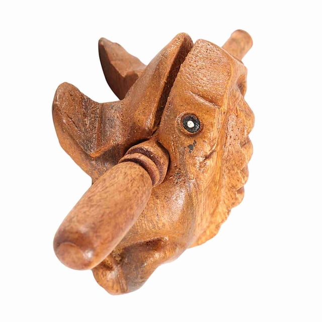 Thailand Traditional Lucky Frogwooden Instrument for Home and Office Decoration Craft Wooden Croaking Ranas Instruments