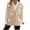 02 Beige, variant on Weiqiqre Cardigan Sweaters for Women Sweater Vest V Neck Sleeveless Knit Solid Casual Ribbed Preppy Pullover Tops