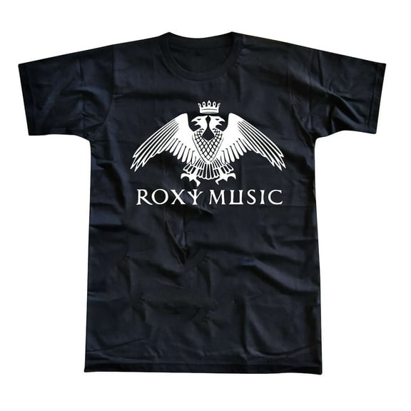 Unisex Roxy Music // Short Sleeve T-Shirt-Black