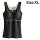thumbnail image 2 of Camisas térmicas sin mangas para mujer Chaleco con cuello en V con sujetador incorporado Ropa interior Camiseta sin mangas térmica - Negro Zhivalor CPB-SSW1630-2, 2 of 5