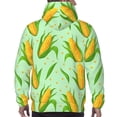 thumbnail image 7 of Sikiie Corn 7 Men's Hoodie, Essentials Hoodie, Sweatshirt, Pullover Hooded Sweatshirt for Men-Medium, 7 of 7