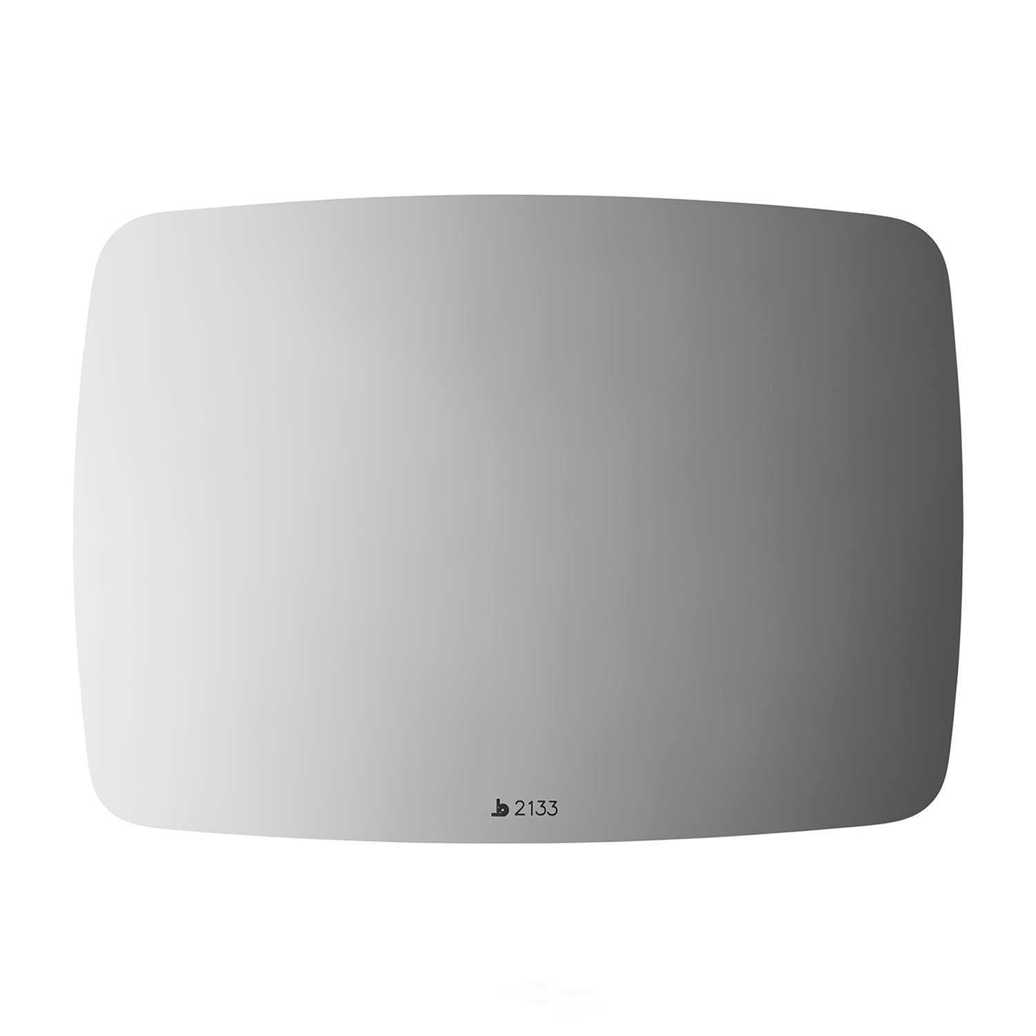 Burco Side View Mirror Replacement Glass - Clear Glass - 2133