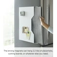 thumbnail image 3 of Yamazaki Home Magnetic Placemat Organizer, White, Steel, Magnetic, No Assembly, 3 of 7