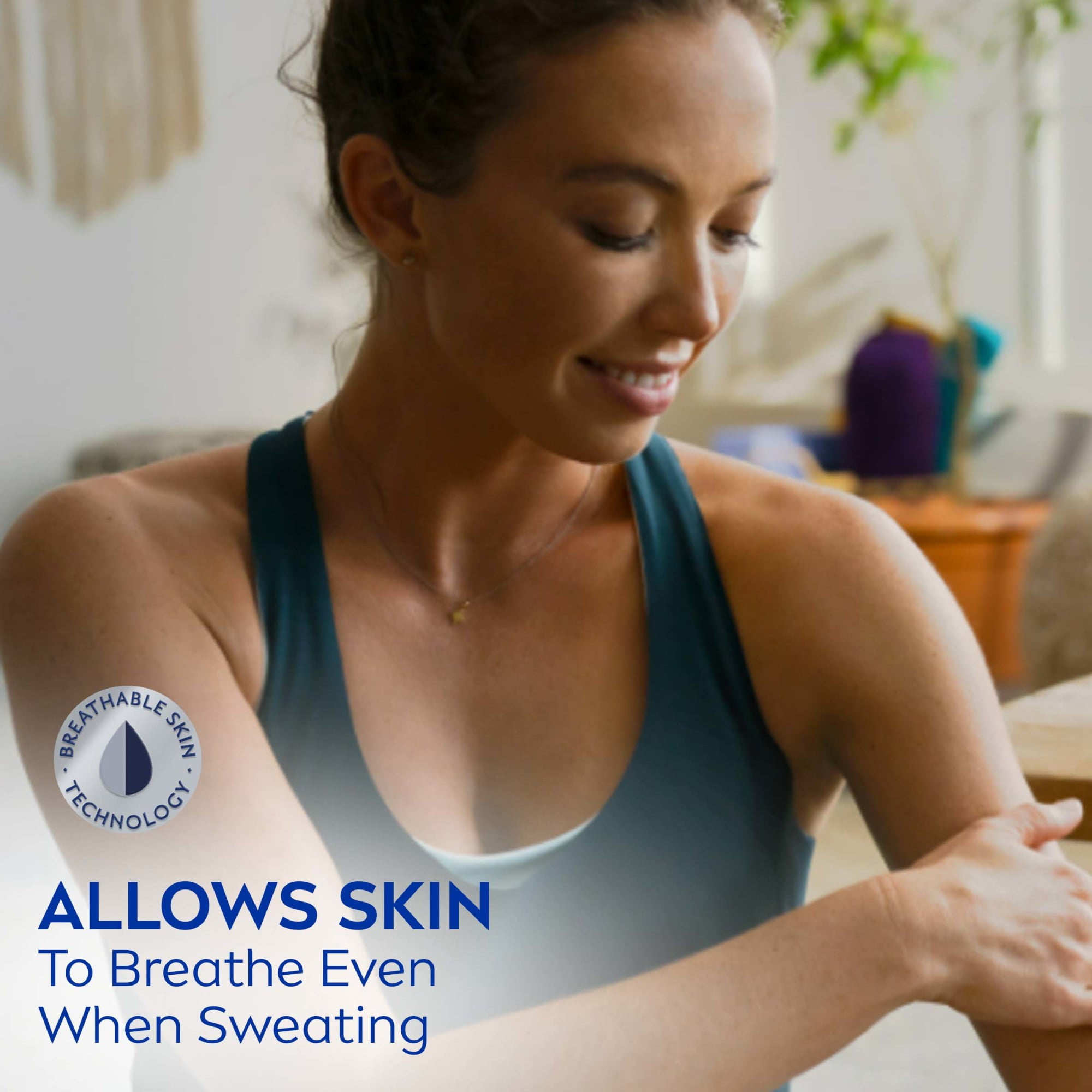 NIVEA Breathable Body Lotion, Lightly Scented, Lightweight, Shea Butter, Vitamin E & C, 16.9 fl oz