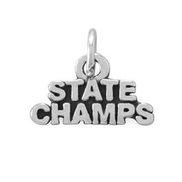 State Champs Victory Charm Sterling Silver State Champs Victory Charm Sterling Silver