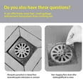 thumbnail image 4 of JYYYBF Disposable Shower Drain Hair Catcher Bathroom Shower Drain Cover Mesh Stickers Bathtub Hair Stopper for Kitchen Sink, 4 of 8