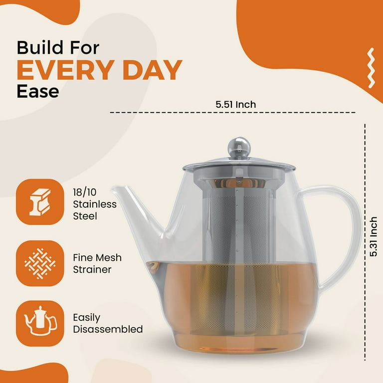 800ml 316 Stainless Steel Teapot Thermal Insulation Pot Teapot With Filter  Old Tea Tangerine Peel Puer Stuffy Tea Coffee Pot - AliExpress