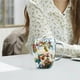 thumbnail image 3 of Tazas de Café de Vidrio Transparente de Doble Pared Tazas de Vidrio Transparente con Asa de Vidrio con Doble Aislamiento con Flores para Agua Fría y Caliente, 3 of 5