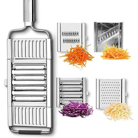 

Multi Purpose Vegetable Slicer Stainless Steel Shredder Cutter Grater Slicer Adjustable Kitchen Tool For Onion Vegetable