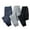 Navy/Grey/Black, variant on BenBen Mens Fleece Jogger Pants Sweatpants Ultra Comfort Super Soft - 3 Pack Size Medium