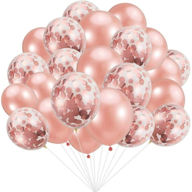 Déco Anniversaire 25 Ans, Or Rose Ballons Anniversaires 25 Ans Decoration  pour Filles Femme, Happy Birthday Ballon Bannière, A[720] - Cdiscount Maison