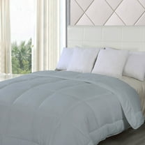 Waterford Home Goose Down Alternative Comforter - 4 Colors - Silver - Twin