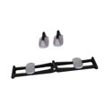 thumbnail image 3 of amleso Leg Exercise Equipment with 2 Push up Stands Home Mute Inner Thigh Exerciser Black, 3 of 9