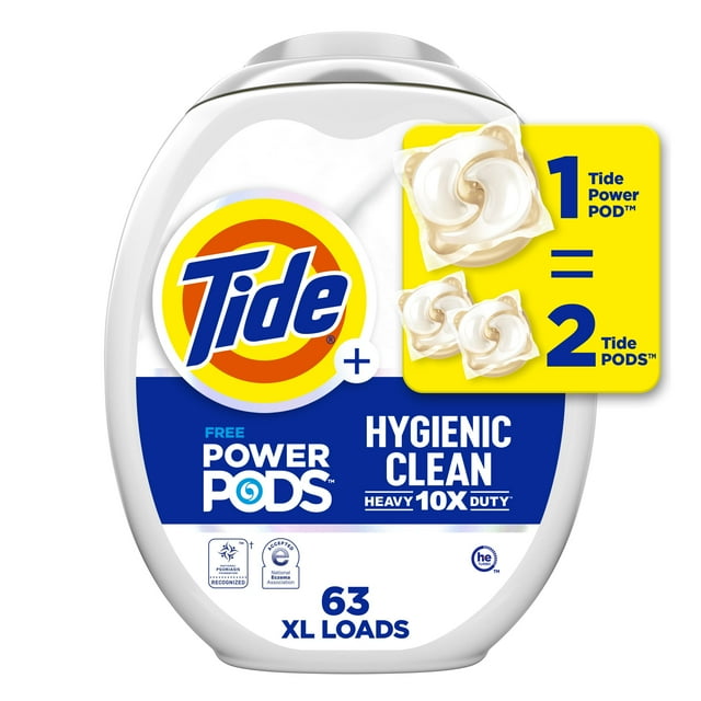 Detergente para ropa Tide Hygienic Clean Heavy Duty 10x Power PODS