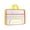 Yellow, variant on SLYNSHome Mesh Zipper Pouch,Yellow Large Pocket Lightweight Transparent File Bag with Handle Foldable Document Storage Bag Office Supplies