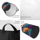 thumbnail image 2 of Balery Colorful Surreal Landscape Cesta de ropa redonda con asas, impermeable, independiente, para ropa, juguetes, dormitorio y familia-Small, 2 of 6