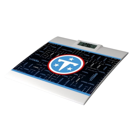 Keyscaper Tennessee Titans Quadtile Design Digital Bathroom Scale